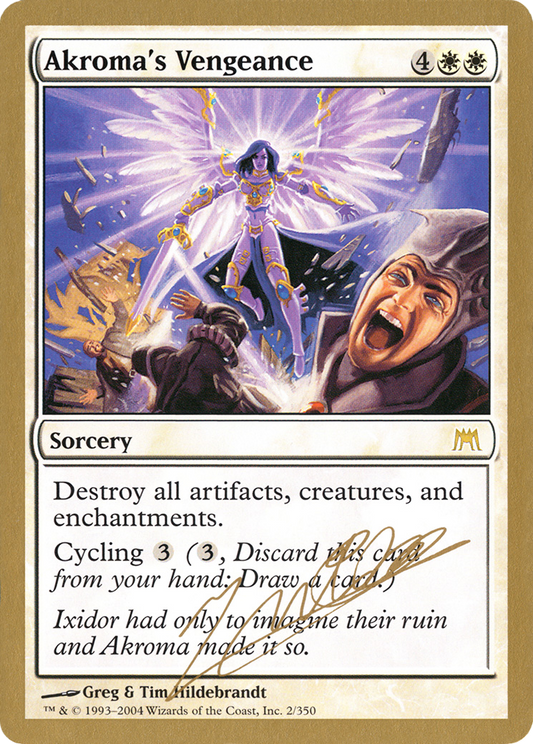 Akroma's Vengeance (WCD-JN2) - World Championship Decks 2004