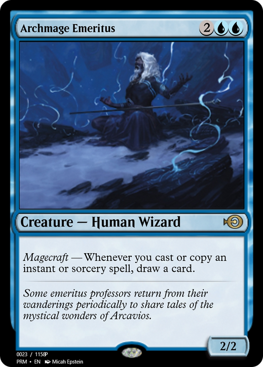 Archmage Emeritus (PRM-90018) - Magic Online Promos