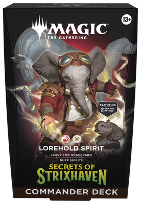 MTG SECRETS OF STRIXHAVEN COMMANDER DECK - LOREHOLD SPIRIT
