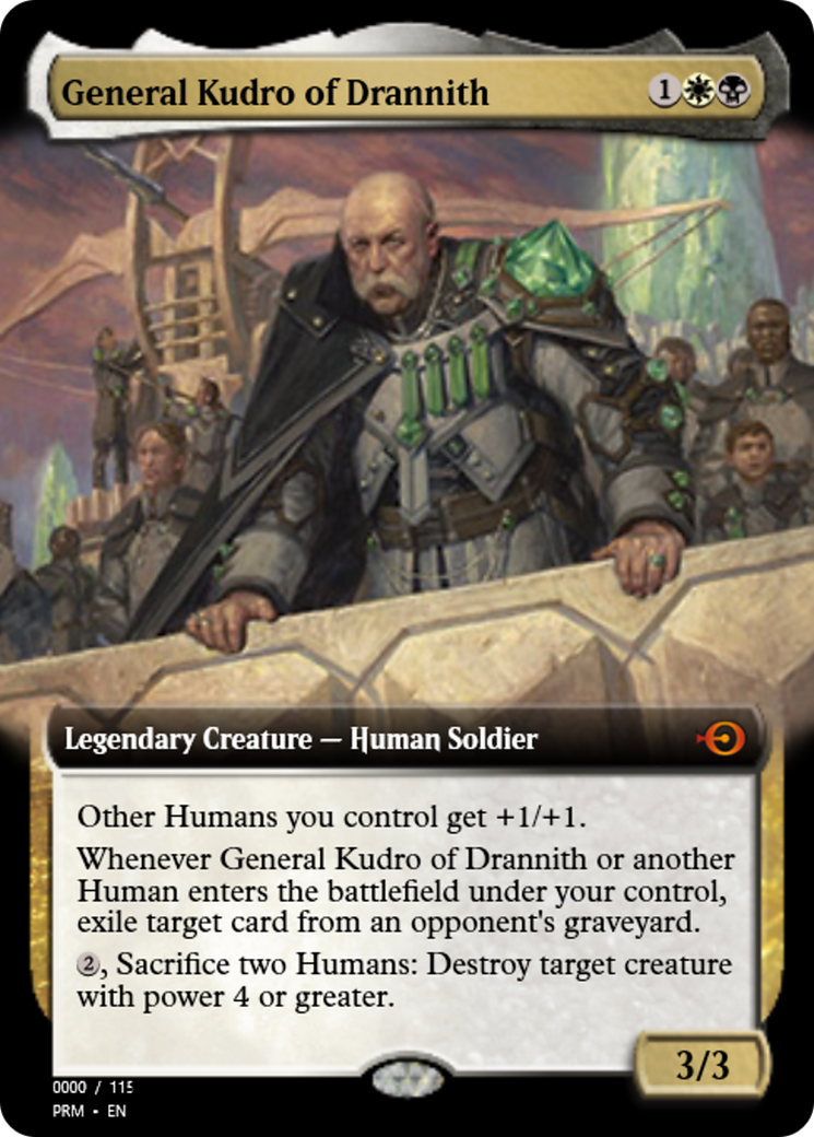 General Kudro of Drannith (PRM-80805) - Magic Online Promos