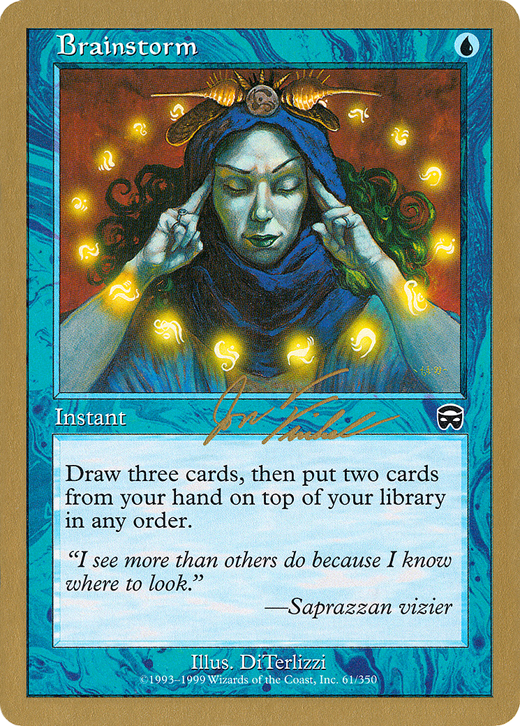 Brainstorm (WCD-JF61) - World Championship Decks 2000