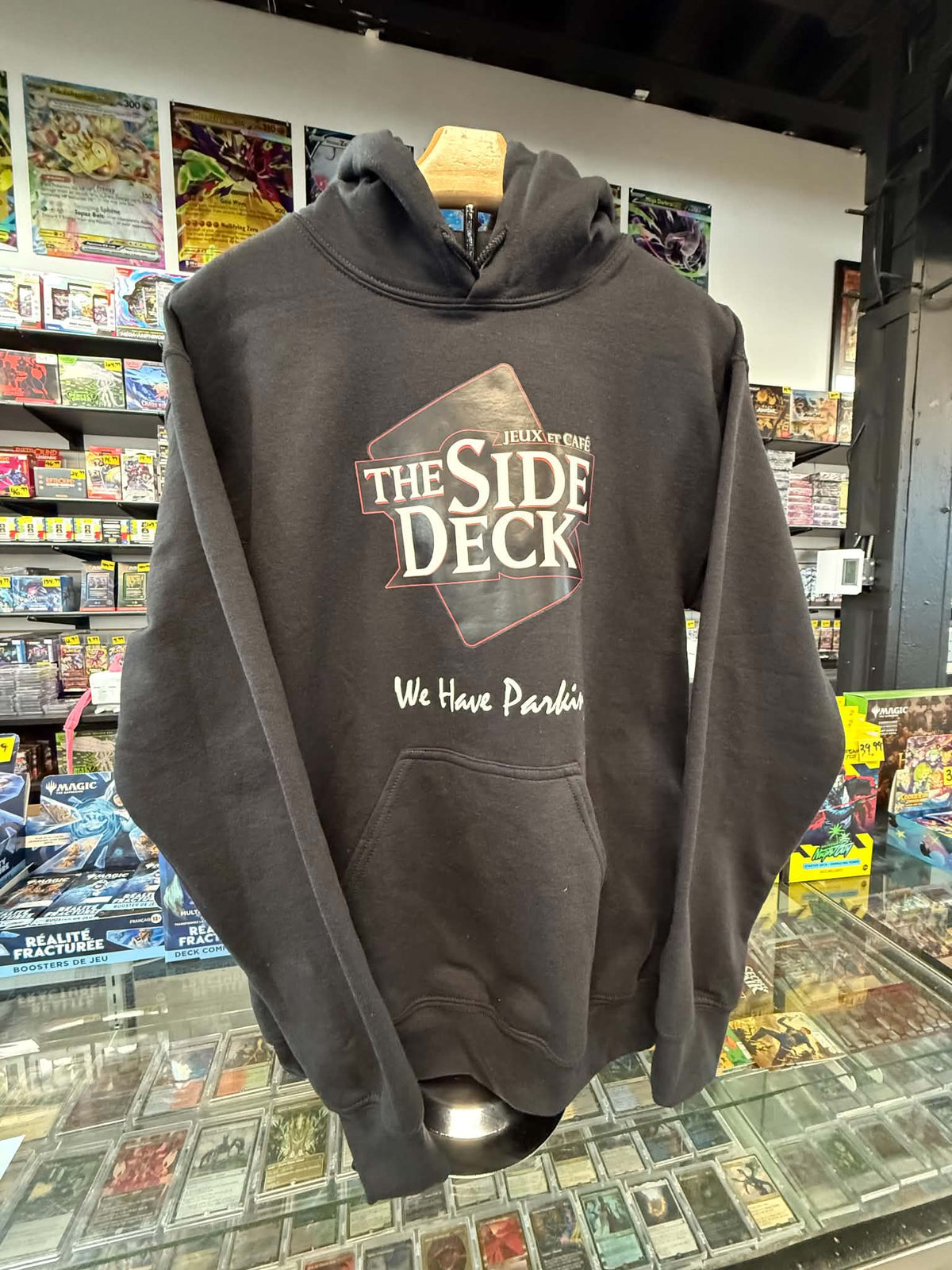 TSD Hoodie "We Have Parking" - Black