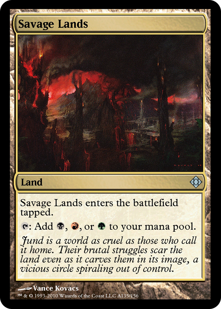 Savage Lands (TD0-A135) - Magic Online Theme Decks