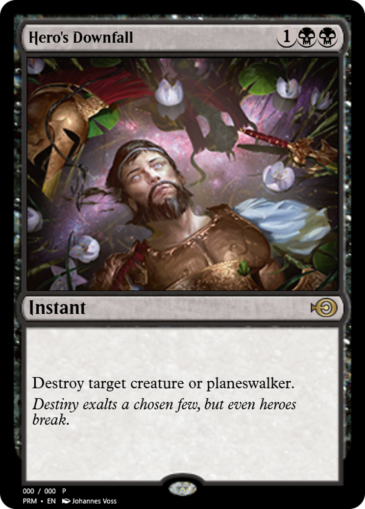 Hero's Downfall (PRM-55731) - Magic Online Promos Foil