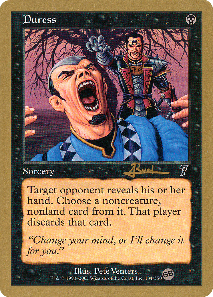 Duress (WCD-AR131SB) - World Championship Decks 2001