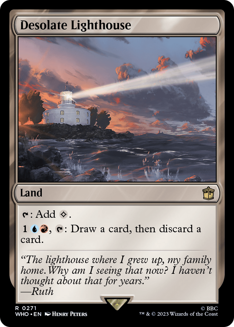 Desolate Lighthouse (WHO-271) - Doctor Who