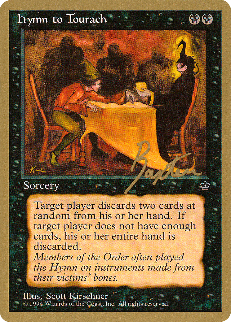 Hymn to Tourach (WCD-GB38D) - Pro Tour Collector Set