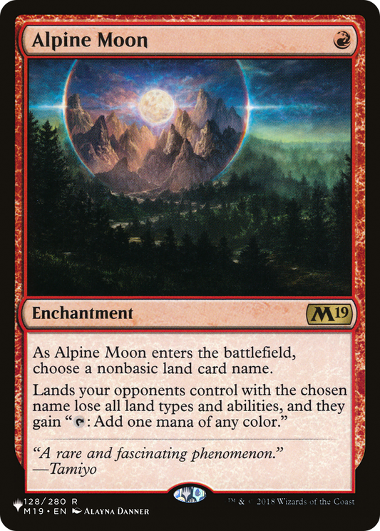 Alpine Moon (LIST-M19-128) - The List
