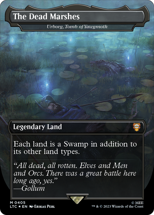 Urborg, Tomb of Yawgmoth (LTC-405) - Tales of Middle-earth Commander / The Dead Marshes (Borderless) Foil