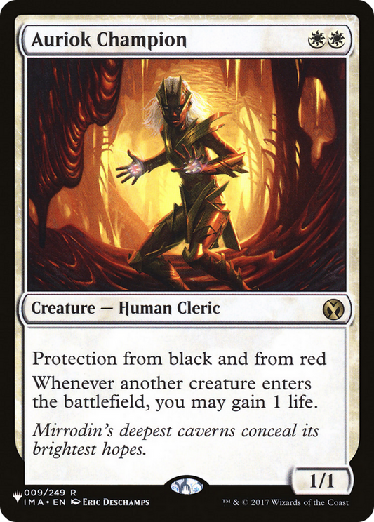 Auriok Champion (LIST-009/249) - The List Reprints