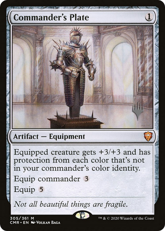 Commander's Plate (PPMKM-305P) - Commander Legends Promos