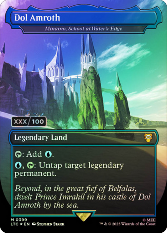 Minamo, School at Water's Edge (LTC-399Z) - Tales of Middle-earth Commander / Dol Amroth (Borderless) Foil