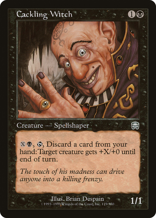 Cackling Witch (MMQ-119) - Mercadian Masques