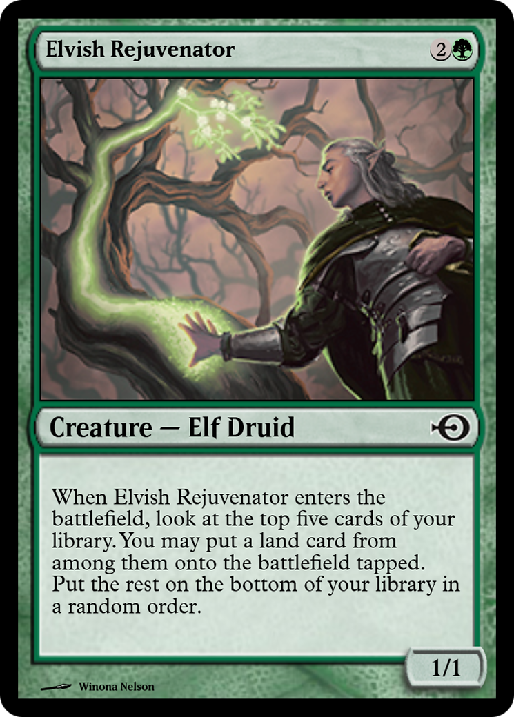 Elvish Rejuvenator (PRM-69258) - Magic Online Promos Foil