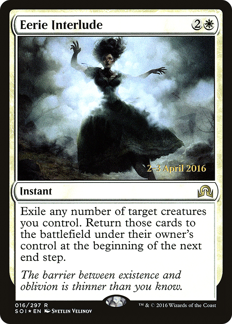 Eerie Interlude (PRE-16S) - Shadows over Innistrad Promos Foil