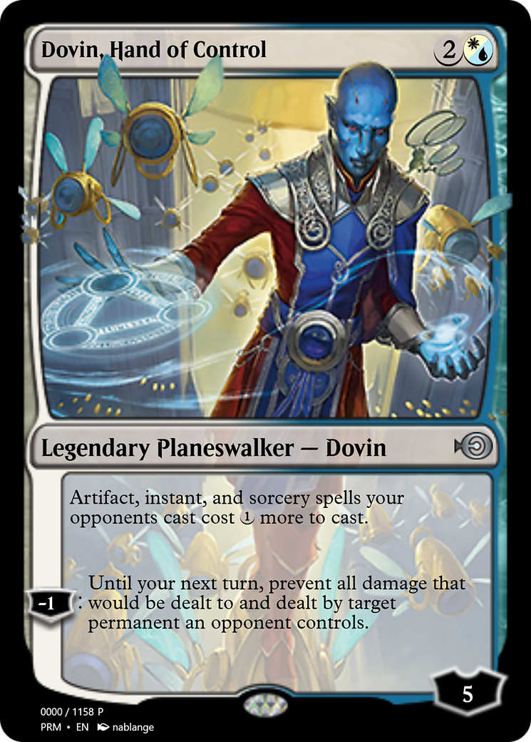 Dovin, Hand of Control (PRM-72227) - Magic Online Promos