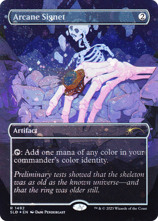 Arcane Signet (SLD-1492★) - Secret Lair Drop (Borderless) Foil