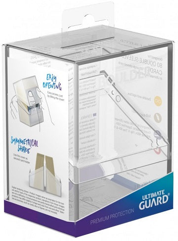 Ultimate Guard Boulder Deck Box Standard 80+: Clear