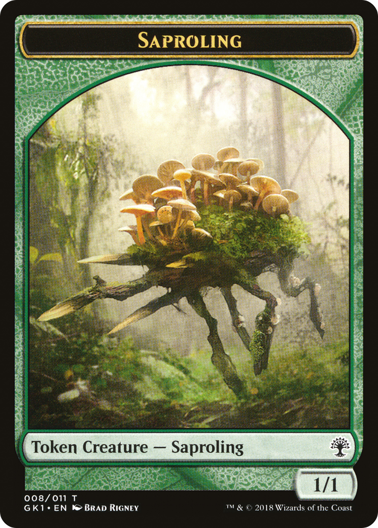 Wurm // Saproling (GR1-009) - GRN Guild Kit Tokens