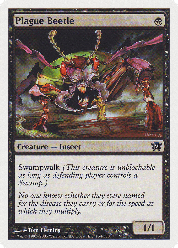 Plague Beetle (9ED-154) - Ninth Edition