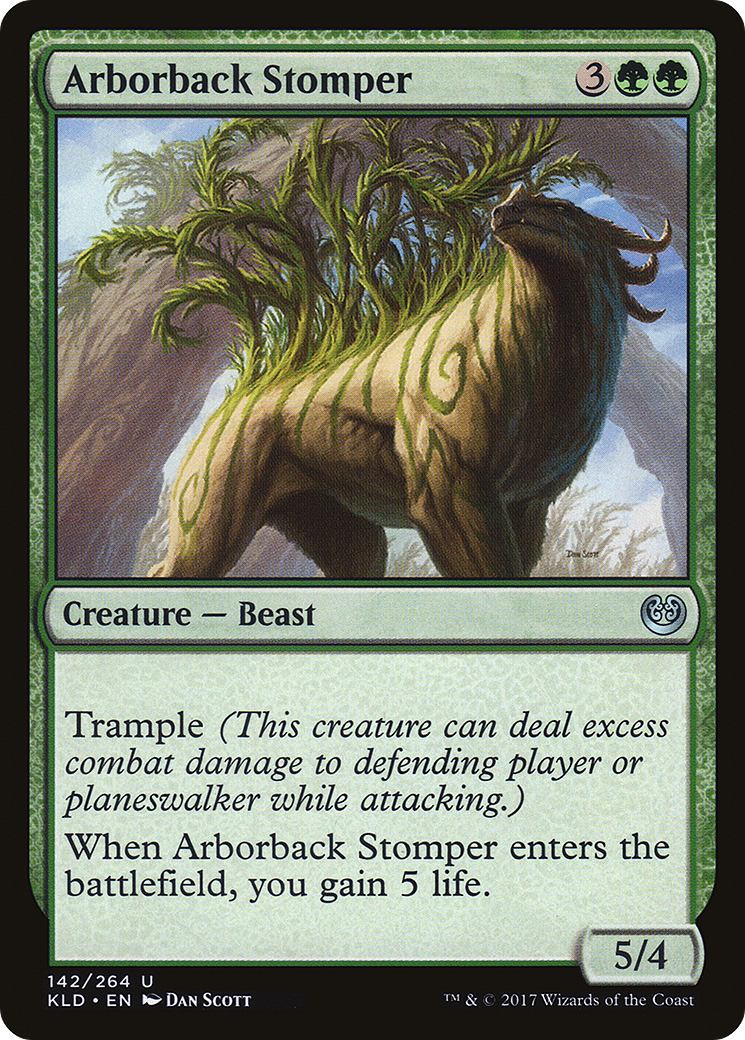 Arborback Stomper (KLD-142†) - Kaladesh