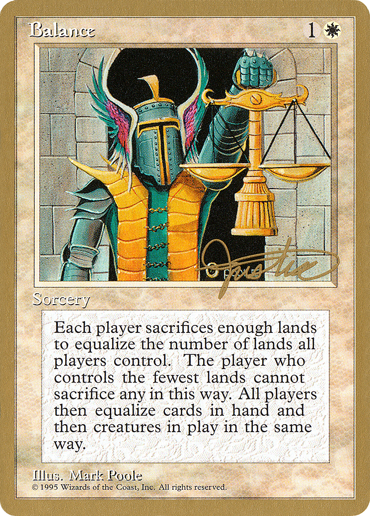 Balance (WCD-MJ6) - Pro Tour Collector Set