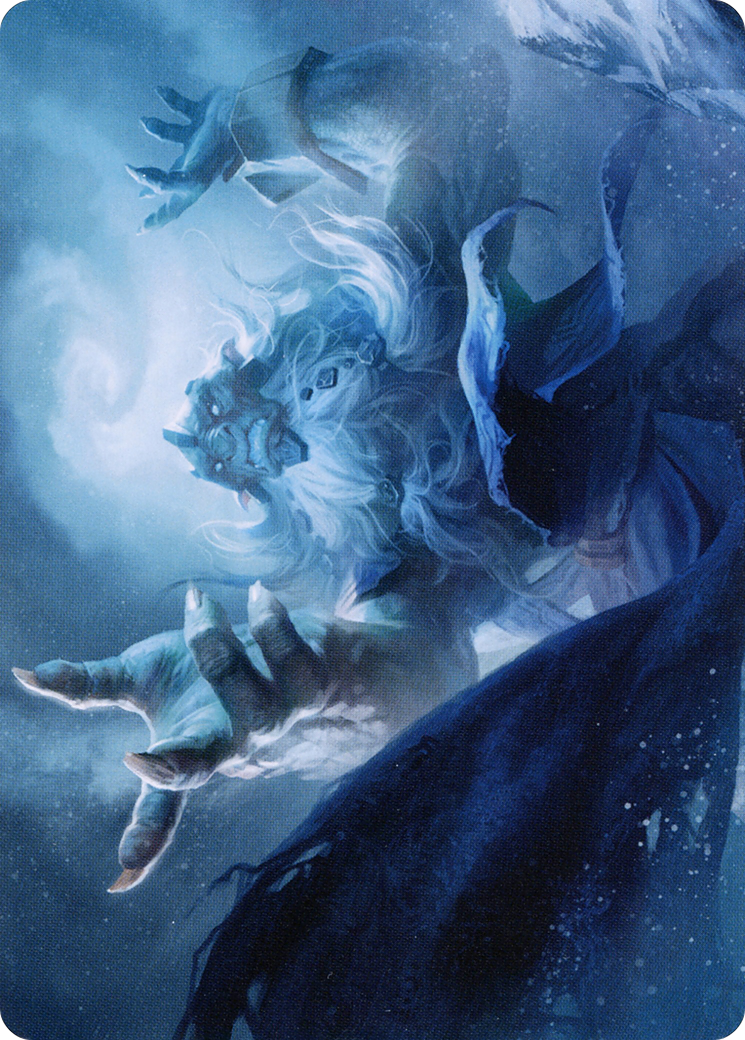 Cyclone Summoner // Cyclone Summoner (AKHM-013) - Kaldheim Art Series (Borderless) Foil
