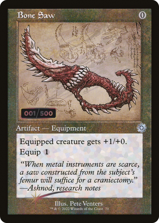 Bone Saw (BRR-70Z) - The Brothers' War Retro Artifacts Foil