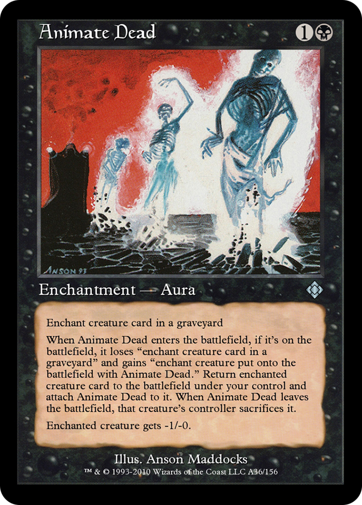 Animate Dead (TD0-A36) - Magic Online Theme Decks
