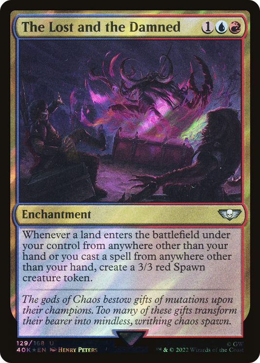 The Lost and the Damned (40K-129★) - Warhammer 40,000 Commander Foil