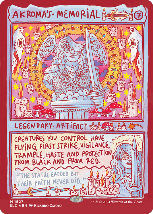 Akroma's Memorial (SLD-1527) - Secret Lair Drop Foil