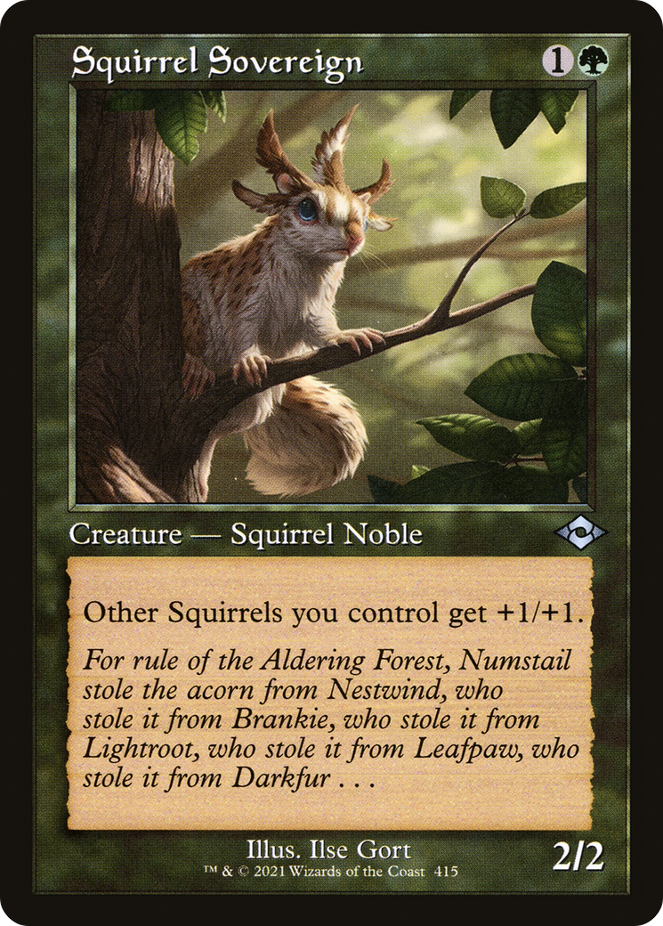 Squirrel Sovereign (MH2-415) - Modern Horizons 2