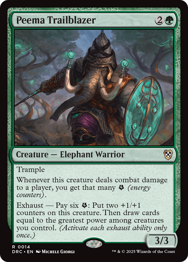 Peema Trailblazer (DRC-014) - Commander: Aetherdrift Foil