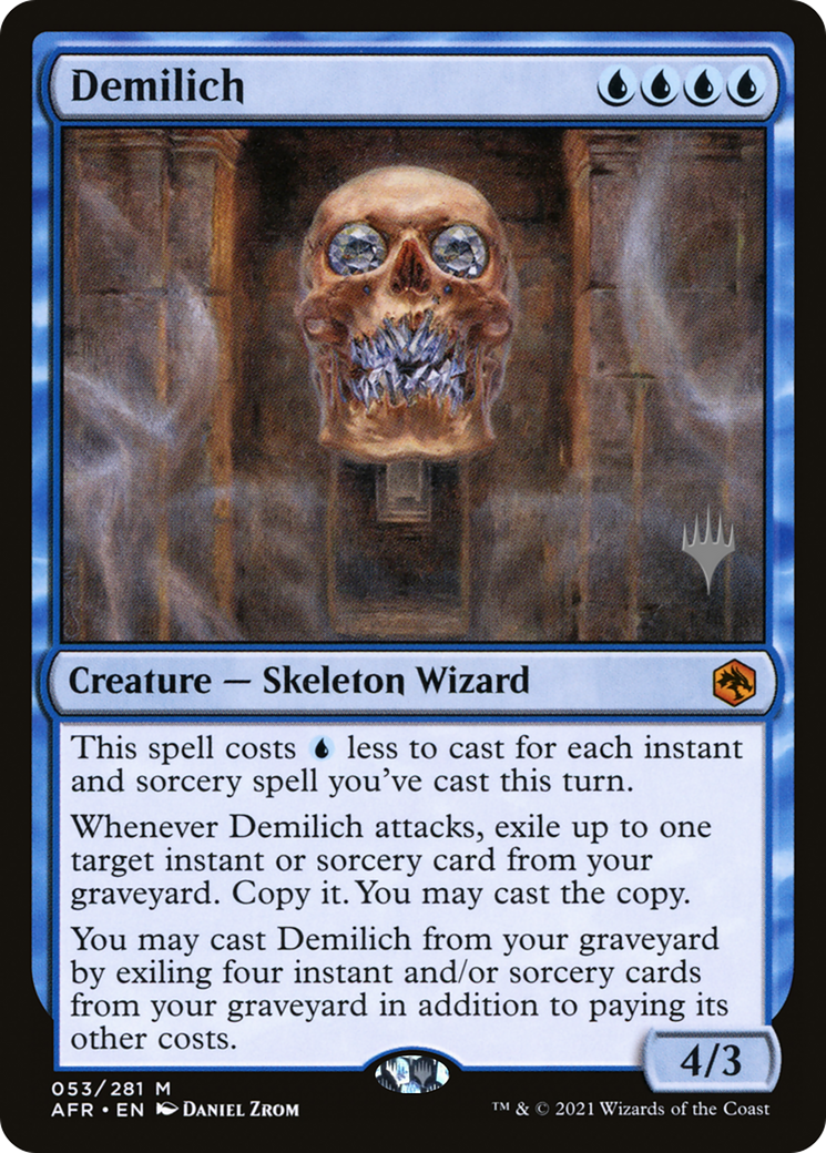 Demilich (PPAFR-53P) - Adventures in the Forgotten Realms Promos