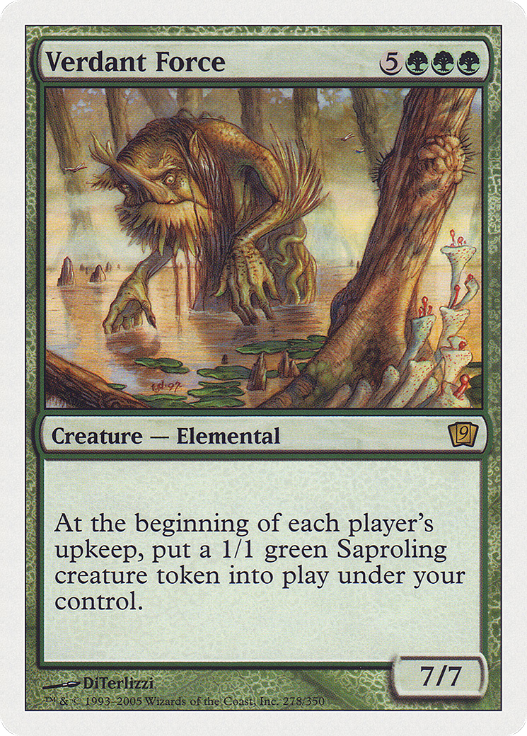 Verdant Force (9ED-278) - Ninth Edition