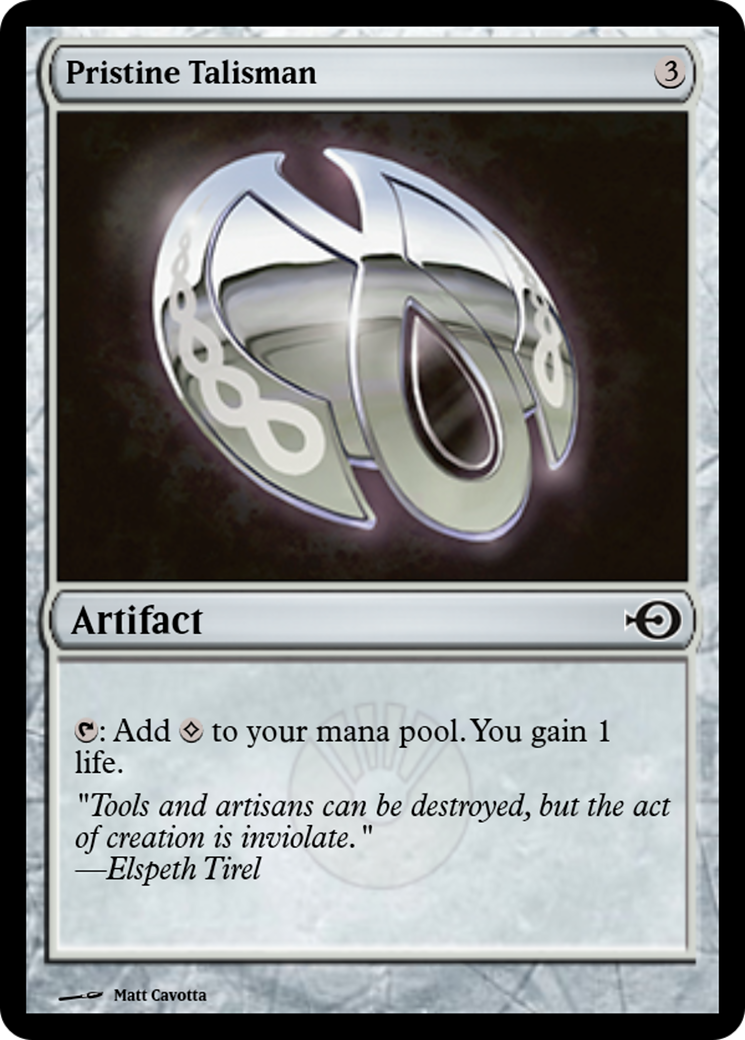 Pristine Talisman (PRM-40074) - Magic Online Promos Foil