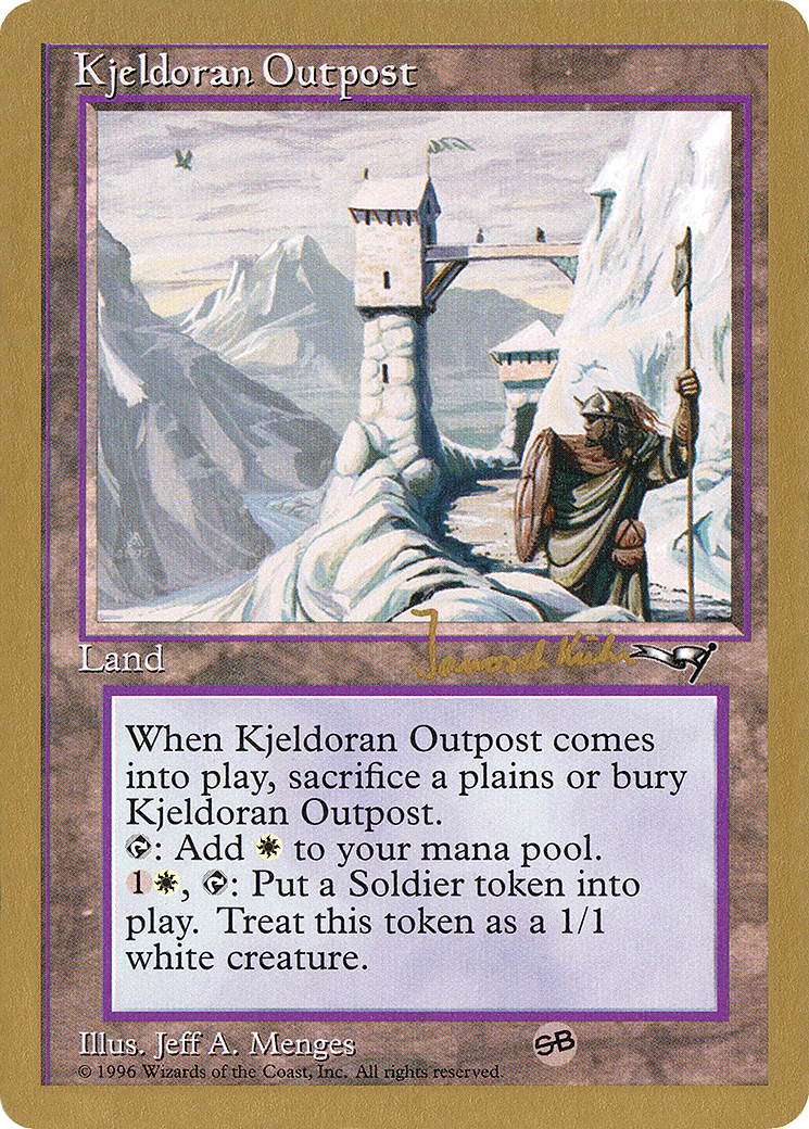 Kjeldoran Outpost (WCD-JK139SB) - World Championship Decks 1997