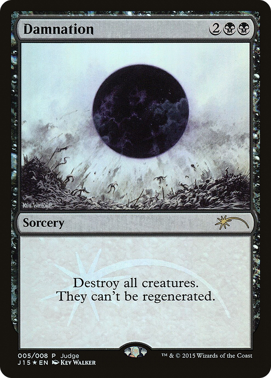 Damnation (JDG-005) - Judge Gift Cards 2015 Foil