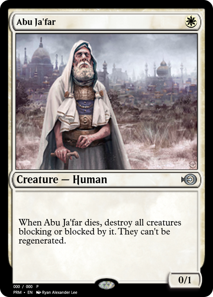 Abu Ja'far (PRM-62479) - Magic Online Promos Foil
