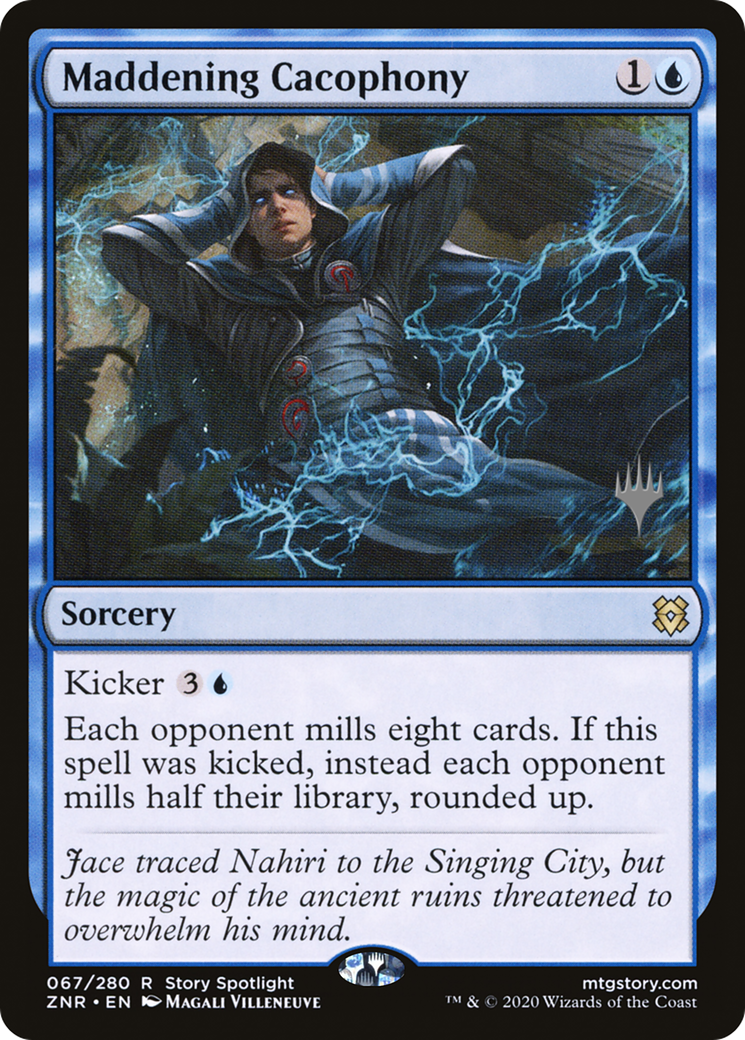 Maddening Cacophony (PPZNR-67P) - Zendikar Rising Promos Foil