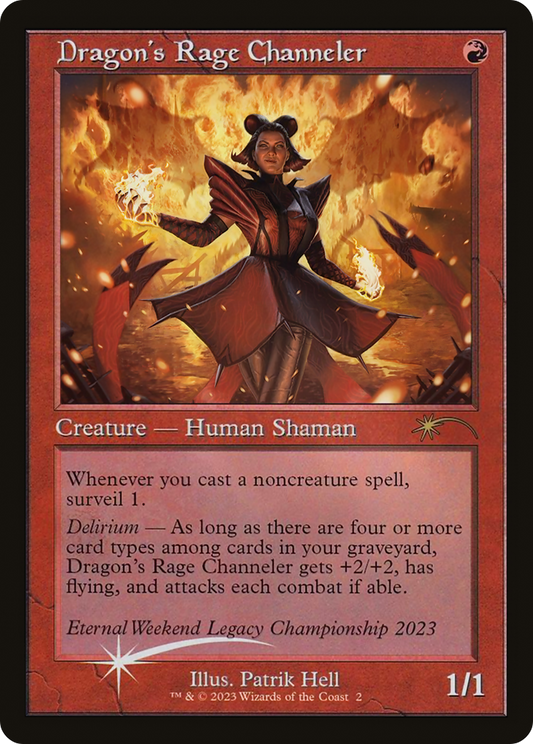 Dragon's Rage Channeler (MFP-2023B) - Eternal Weekend Foil