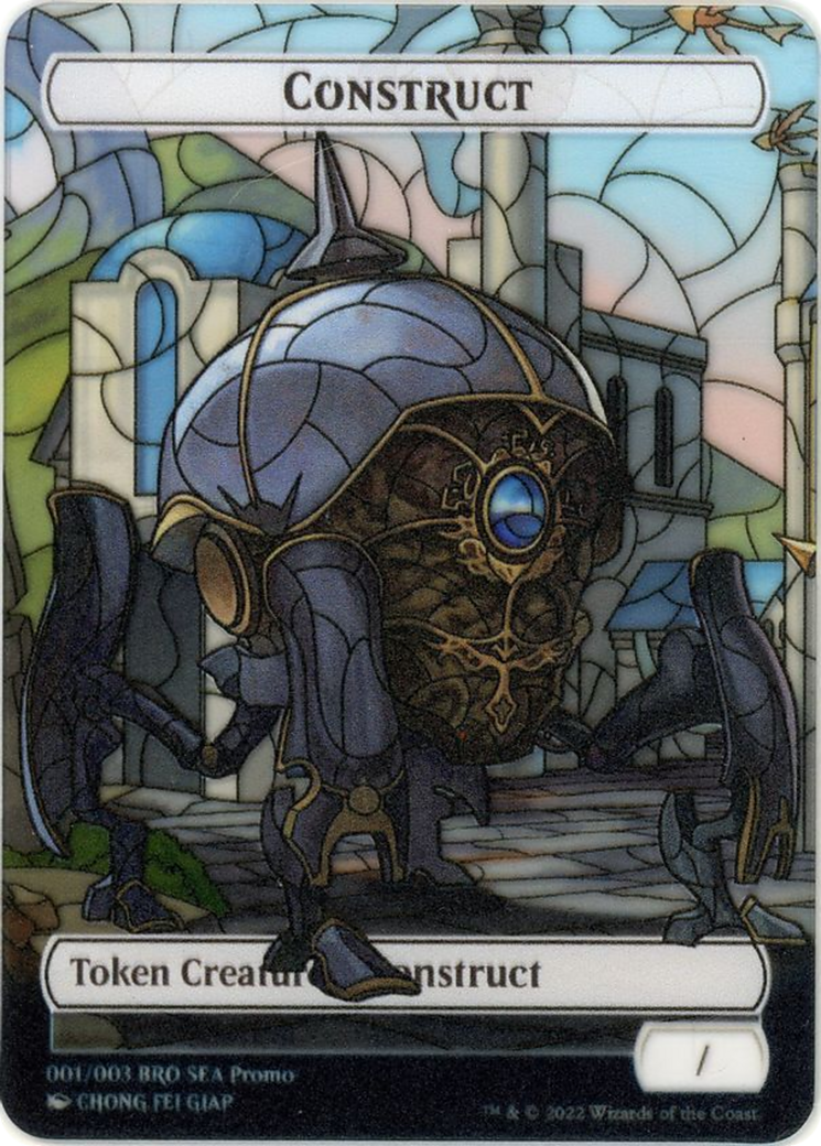 Construct (BRO-001) - The Brothers' War Southeast Asia Tokens: (Full Art)