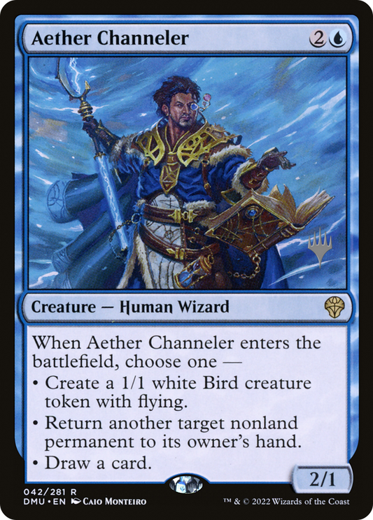 Aether Channeler (PPDMU-42P) - Dominaria United Promos Foil