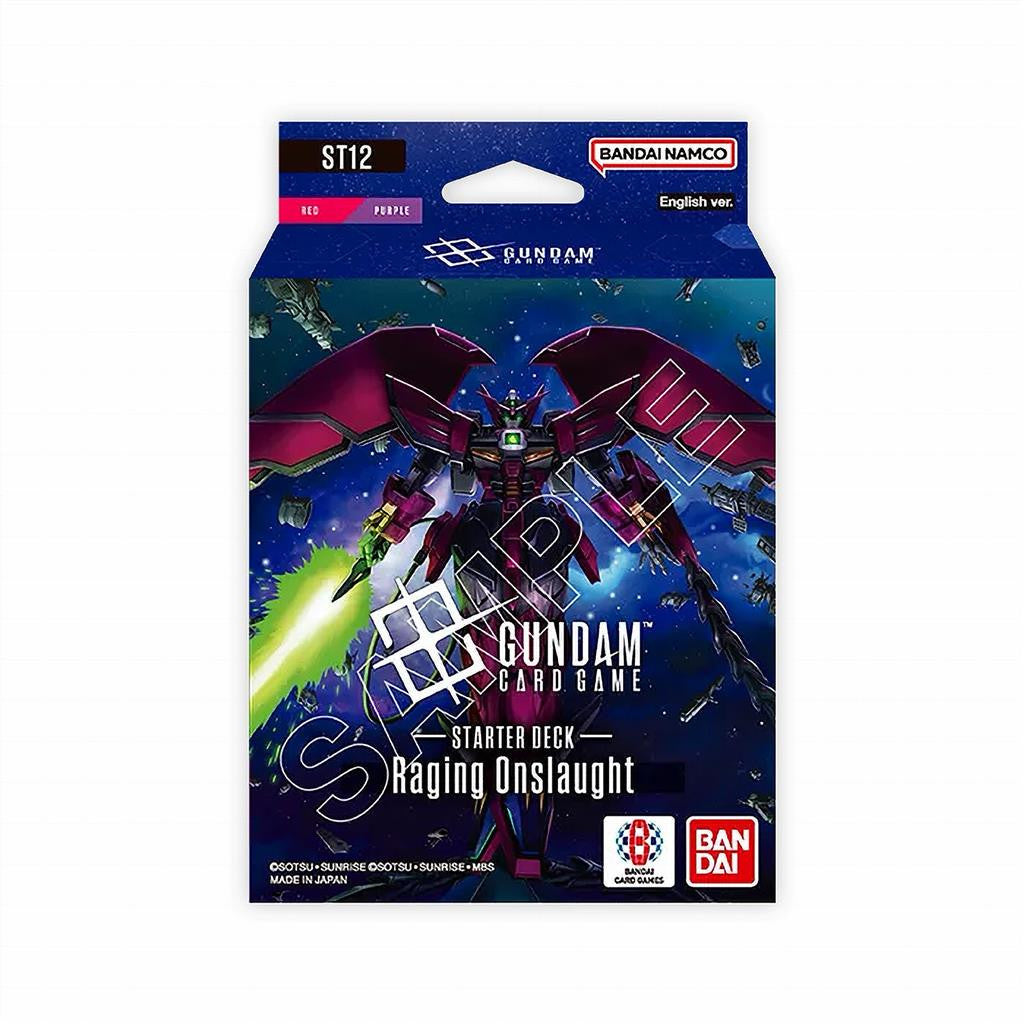 Gundam Card Game - Starter Deck - ST-12 Starter Deck - Raging Onslaught Starter Deck