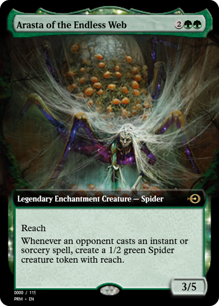 Arasta of the Endless Web (PRM-79963) - Magic Online Promos: (enchantment) Foil