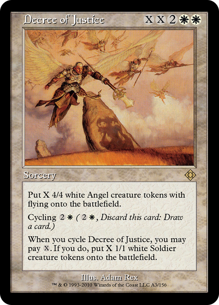 Decree of Justice (TD0-0A3) - Magic Online Theme Decks