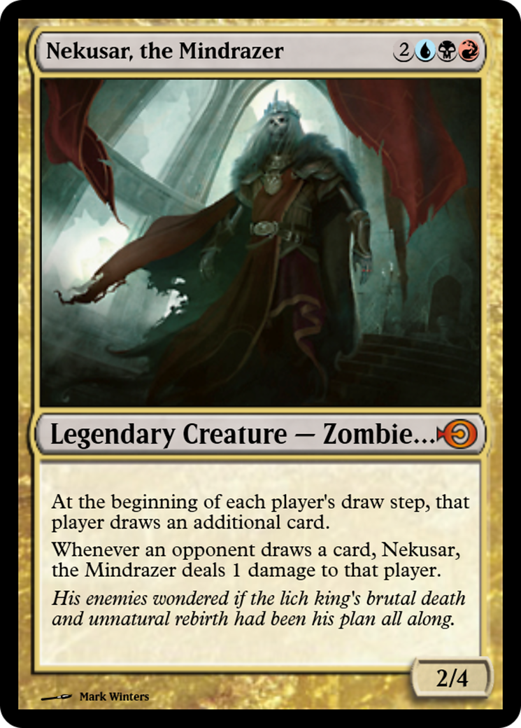 Nekusar, the Mindrazer (PRM-52314) - Magic Online Promos Foil
