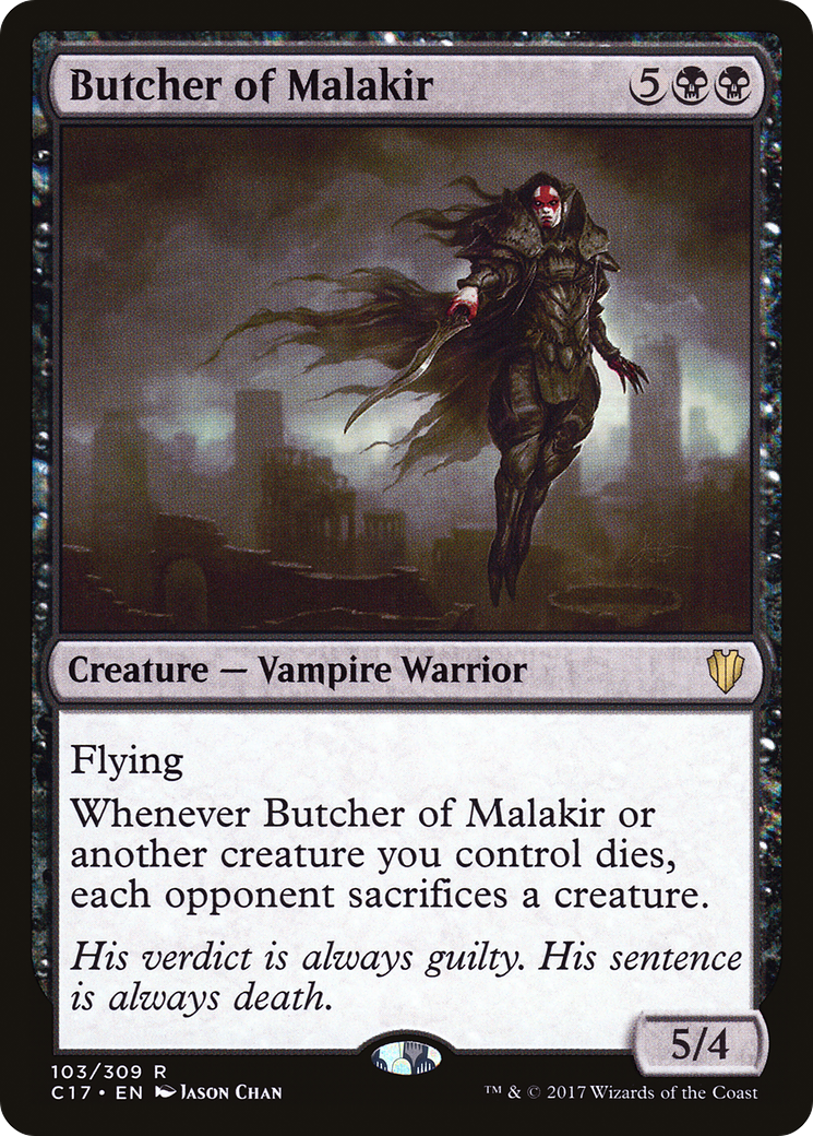 Butcher of Malakir (C17-103) - Commander 2017