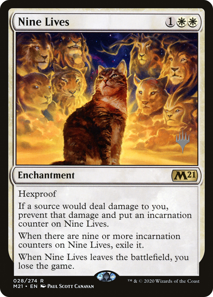 Nine Lives (PPM21-28P) - Core Set 2021 Promos
