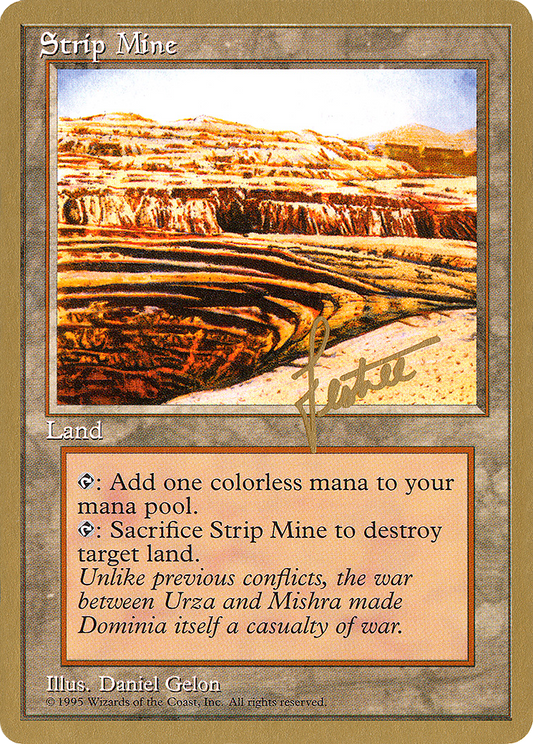 Strip Mine (WCD-BL363) - Pro Tour Collector Set